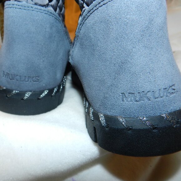 Muk Luks Women's Brigehampton Midi Boots  Grey Womens size 7🆕SHIPS⌚📦🏃‍♀️⚡🚚 - Picture 7 of 15